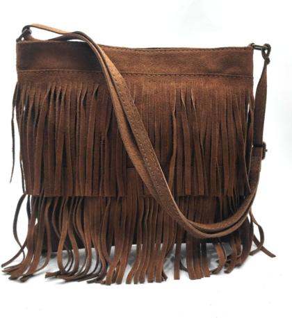 BAGOO e FI - Shoulder strap with fringes
