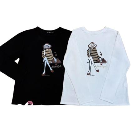 BAGOO e FI - long-sleeved T-shirt