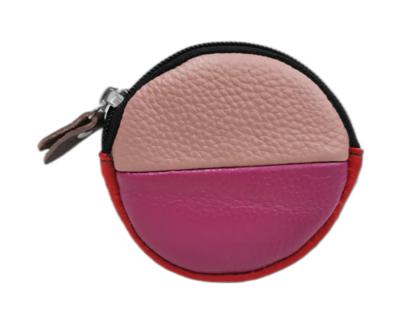 BAGOO e FI - Coin purse in colored genuine leather